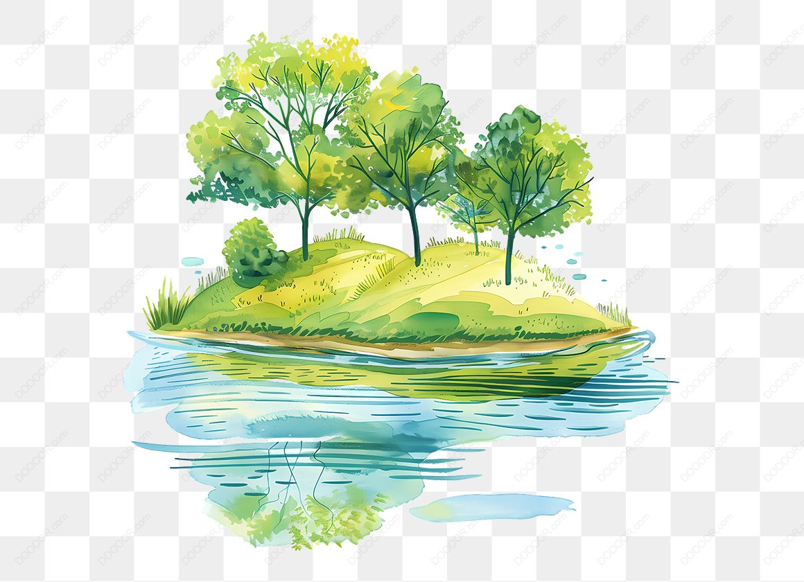 13918_小岛和树的插画.jpg