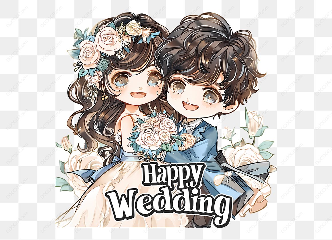 14319_婚礼卡通人物插图.jpg