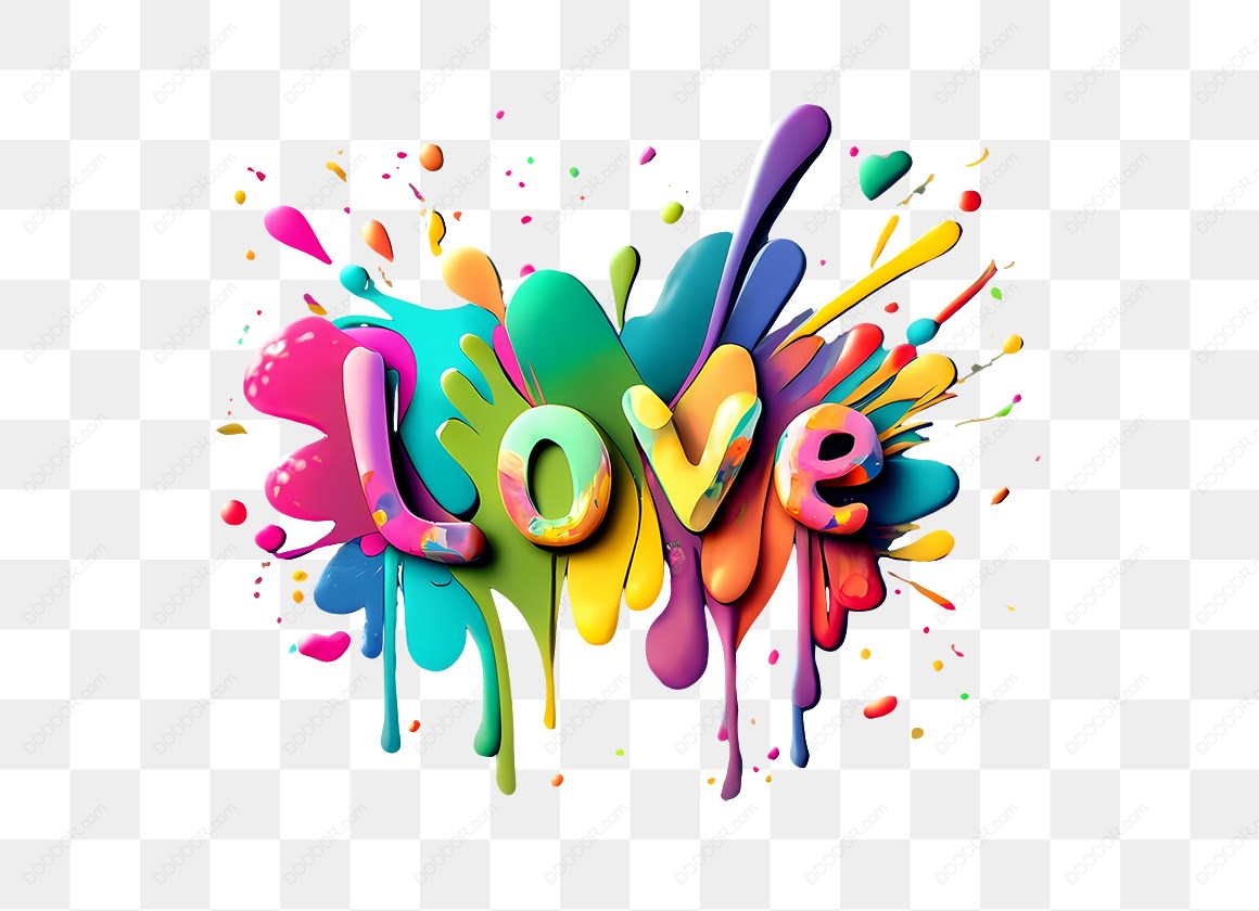 12031_彩色泼墨字母-Love.jpg