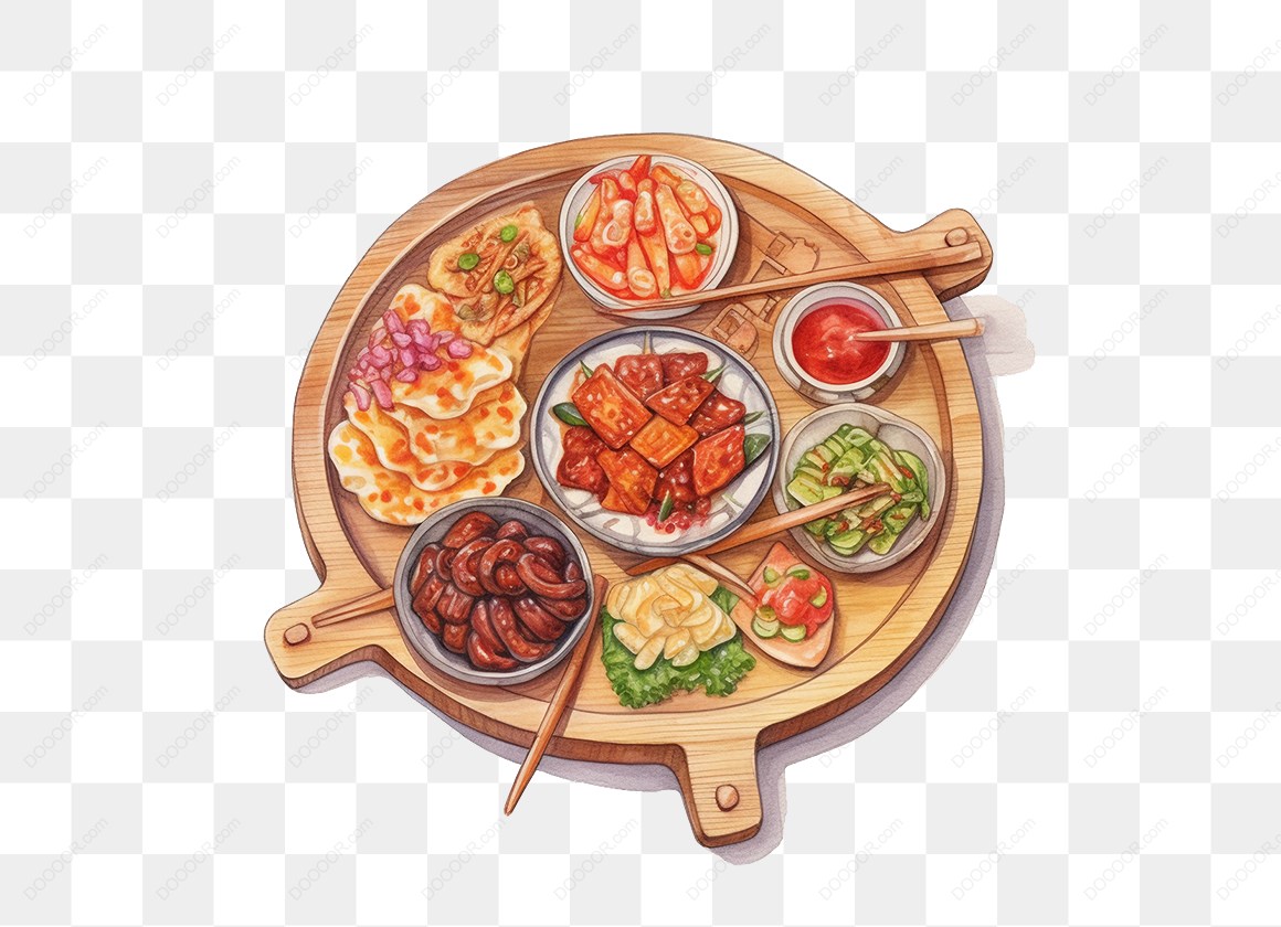 12700_多种美食拼盘插图.jpg