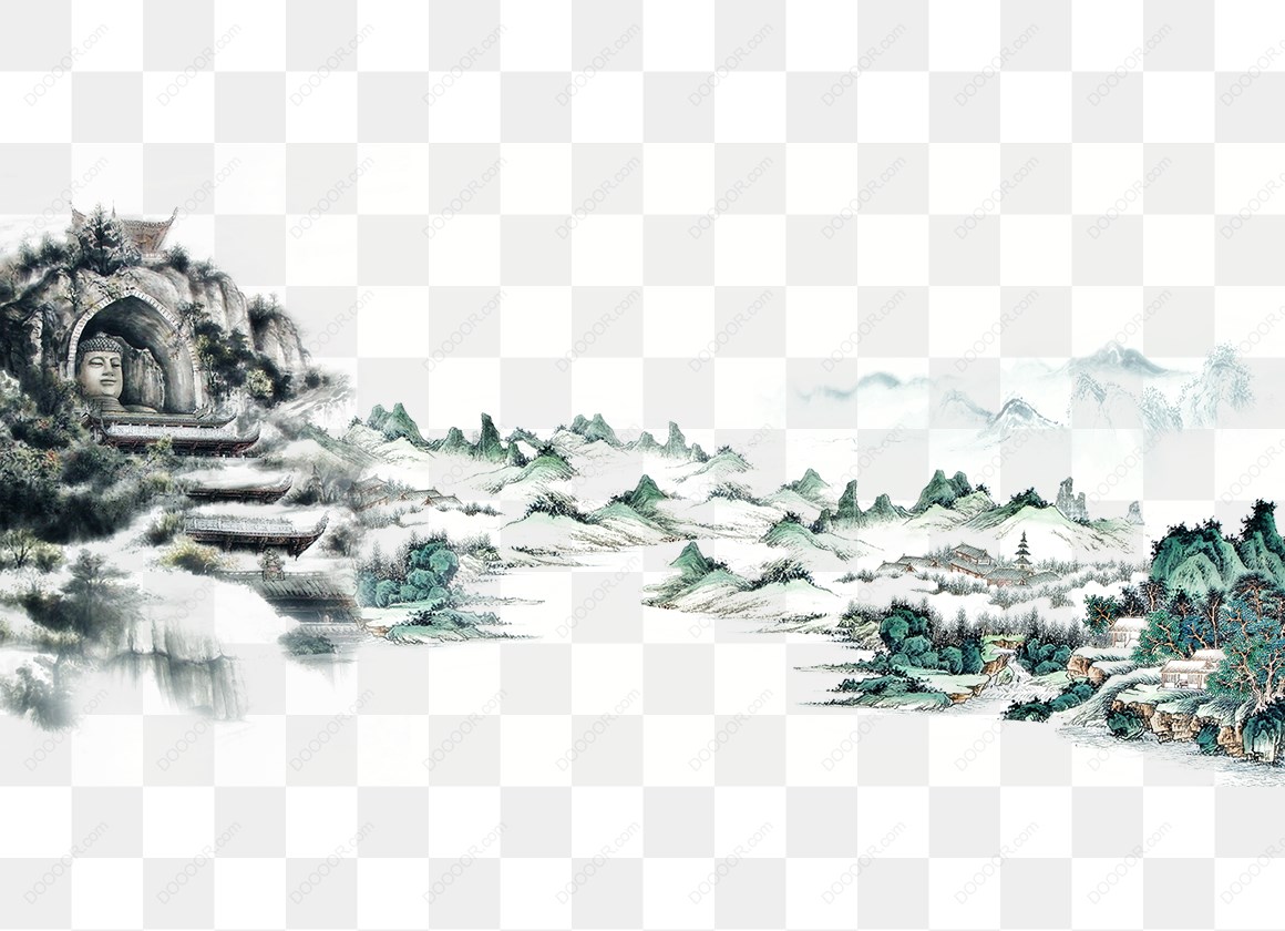 12736_山水画-佛像-青绿山峦.jpg