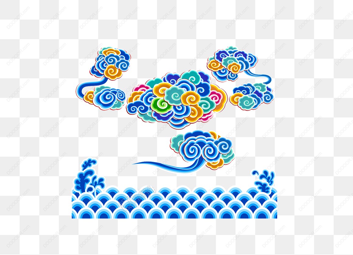 12768_彩色祥云与波浪图案.jpg