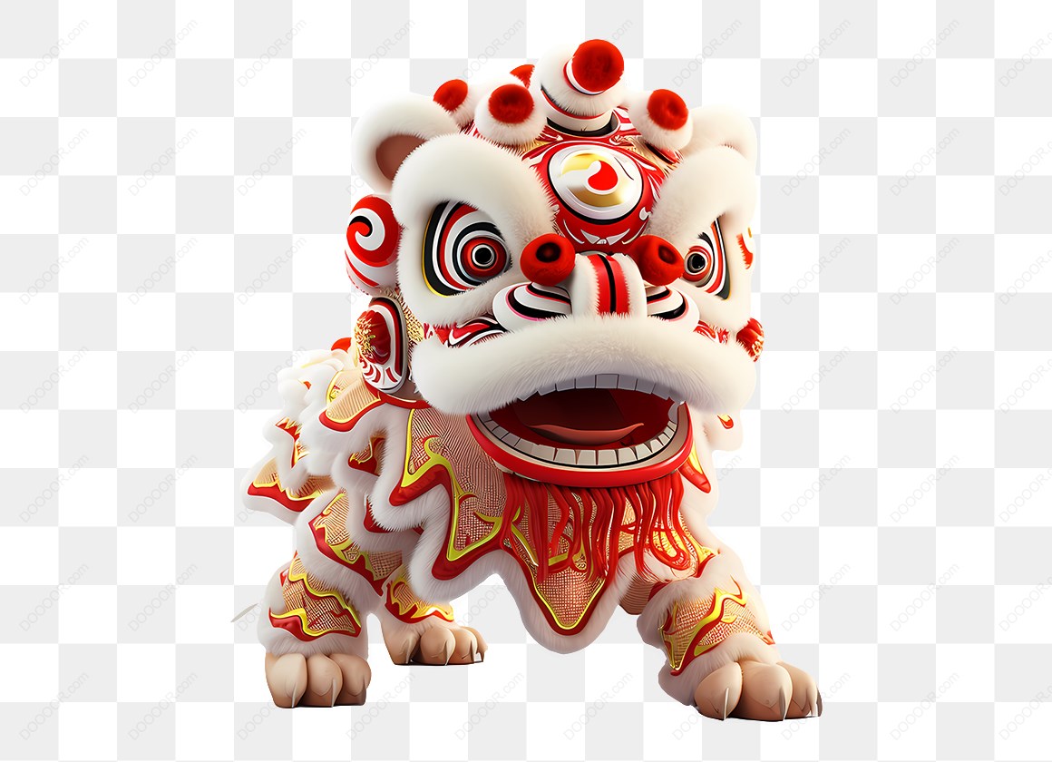 12778_红白色的舞狮装饰.jpg