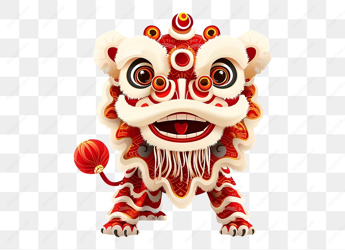 12793_红色舞狮卡通形象.jpg