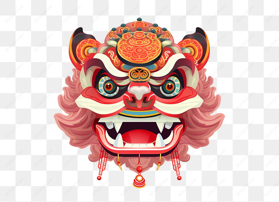 12824_中国传统狮子面具插画.jpg