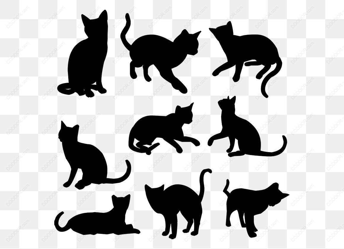 14779_九只猫的剪影图案.jpg