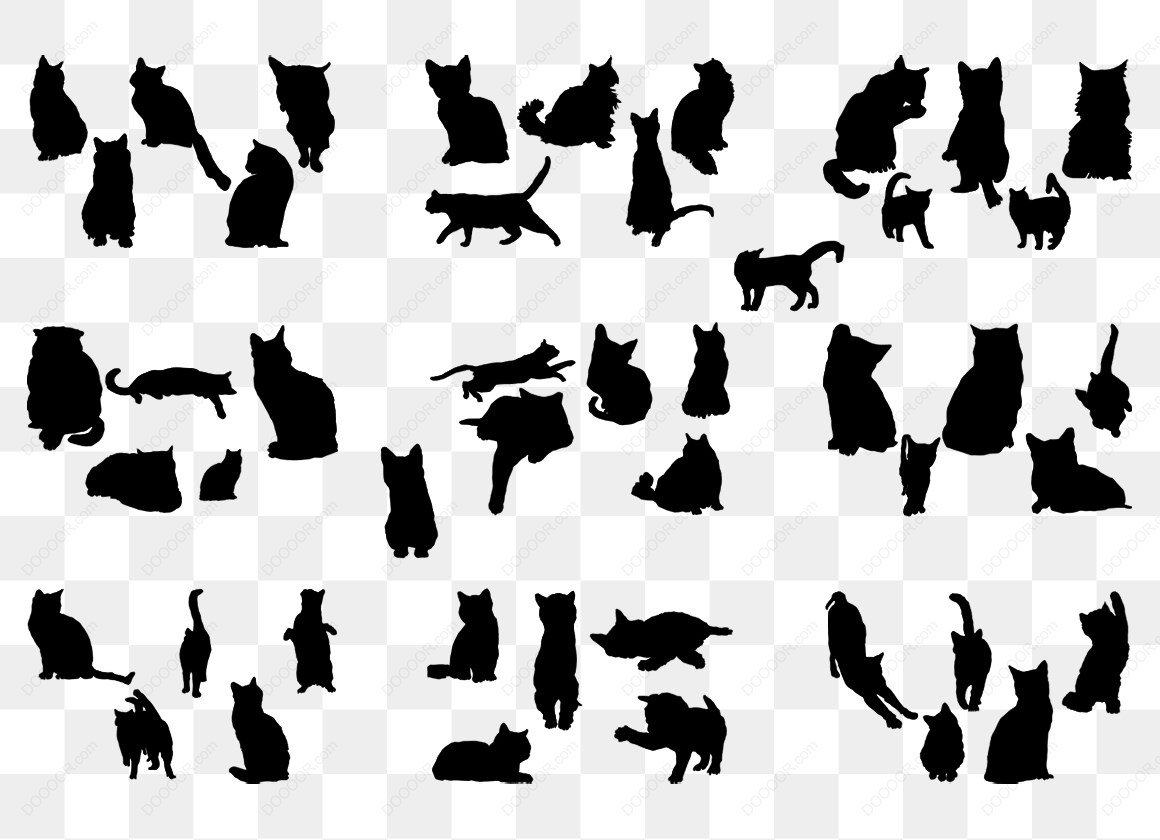 14946_多只猫的剪影图案.jpg