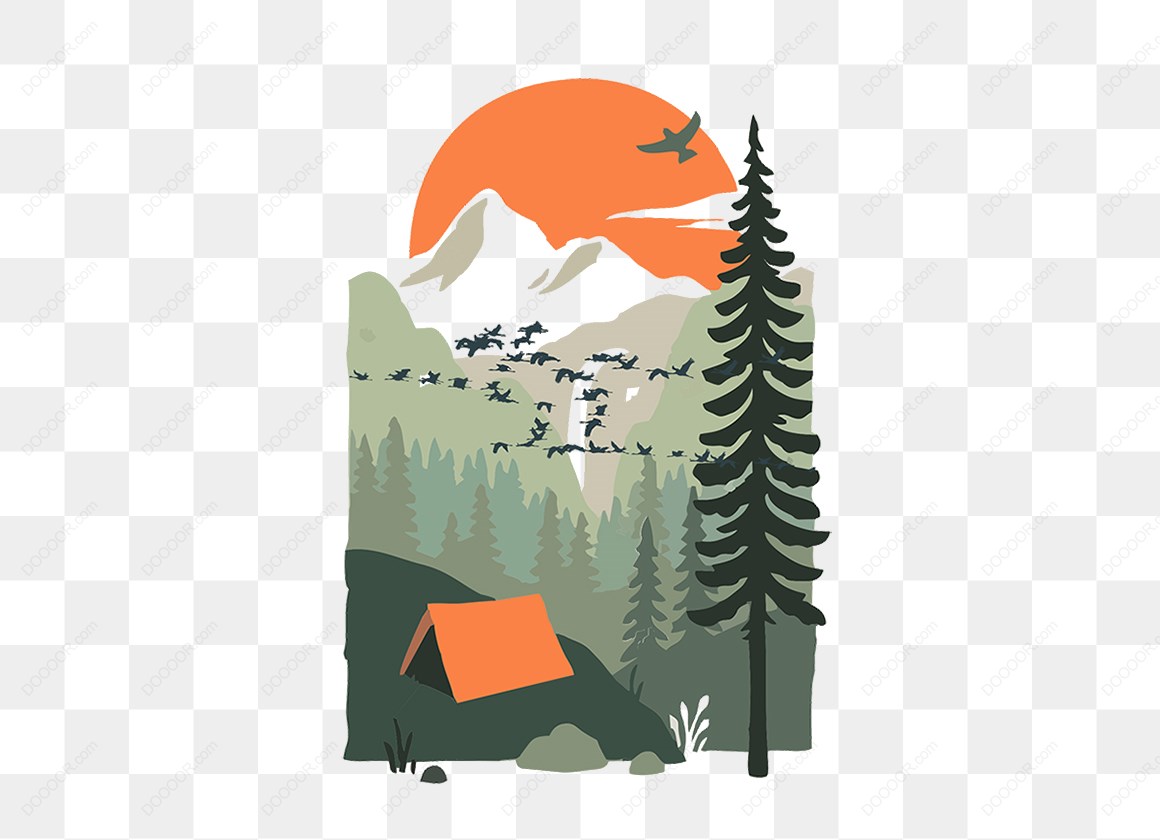 15409_帐篷-山-鸟和太阳.jpg