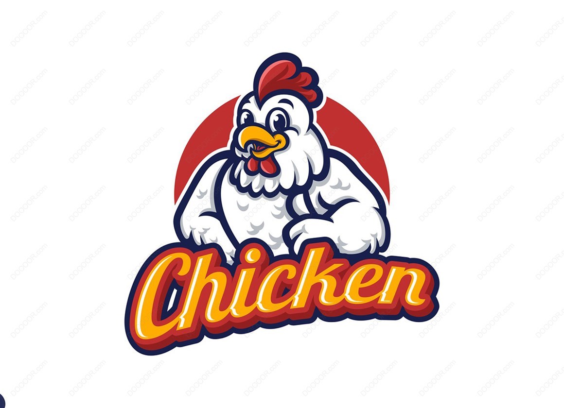 15454_卡通鸡LOGO设计矢量标志素材.jpg