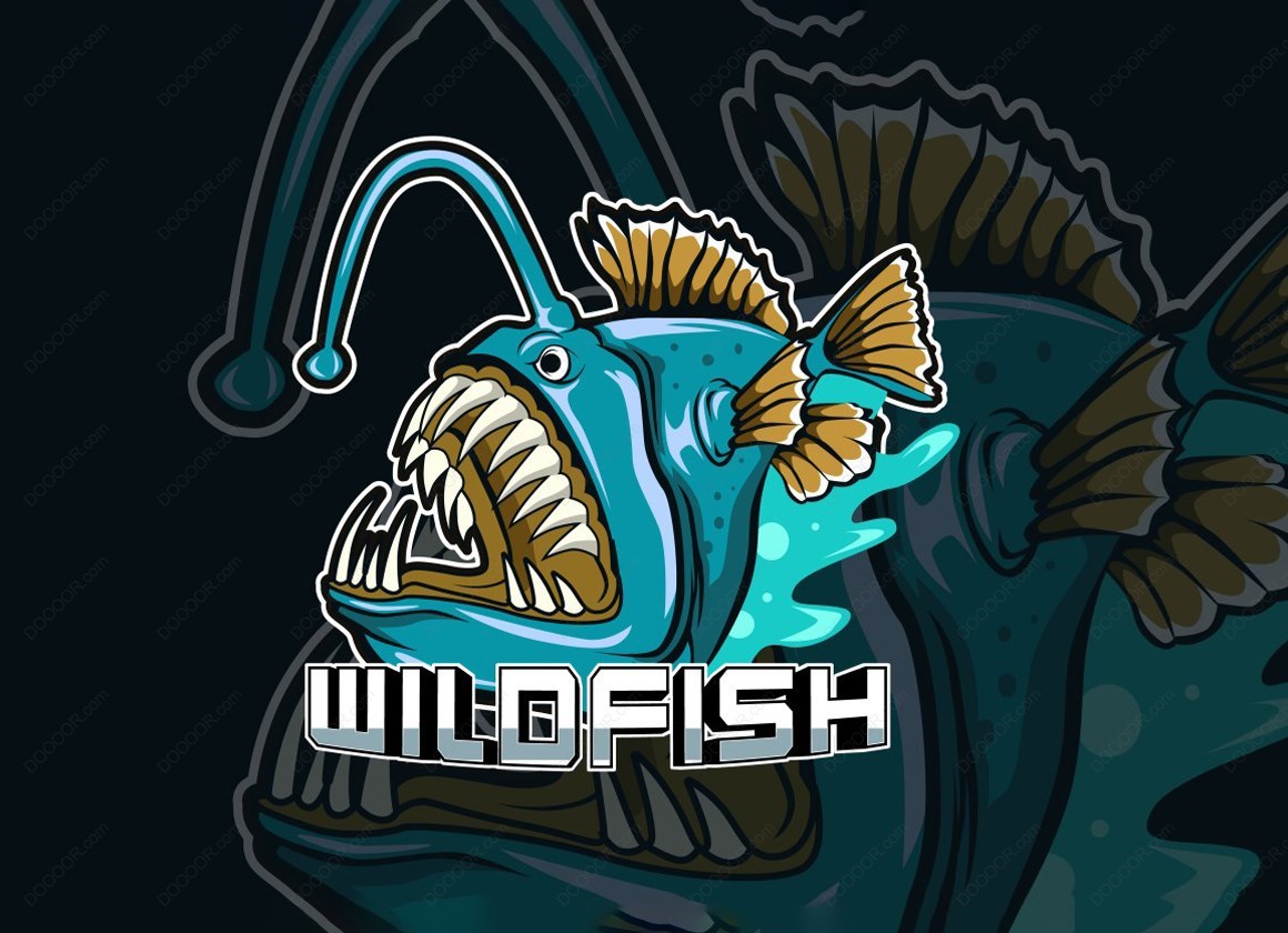 15800_深海鱼插画与文字矢量LOGO素材.jpg
