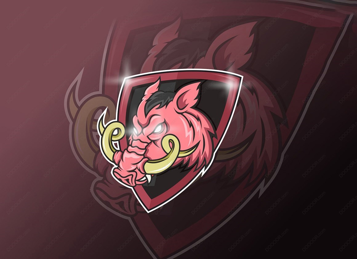 15950_野猪徽章矢量LOGO模板图案.jpg