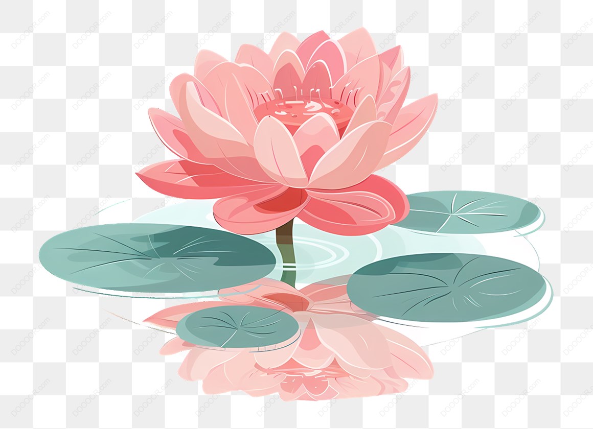 15570_粉色莲花和荷叶.jpg