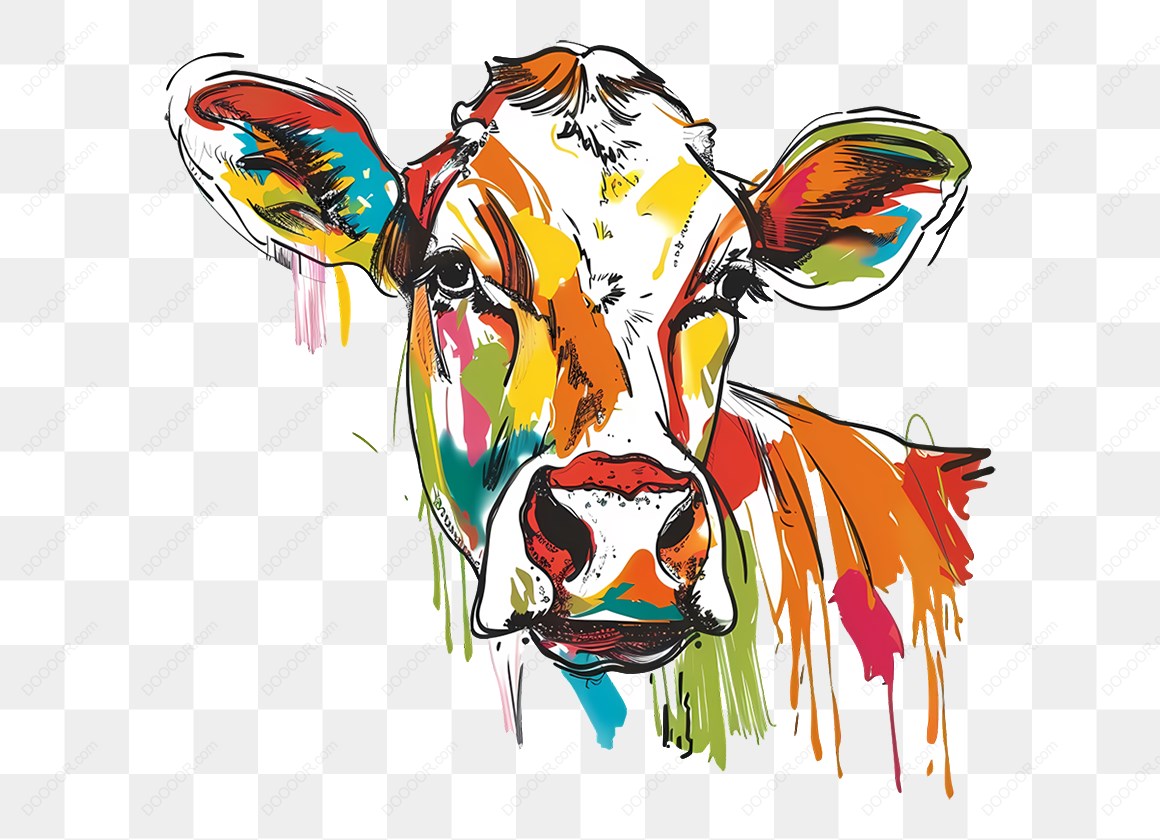 15951_多彩的牛头插画.jpg