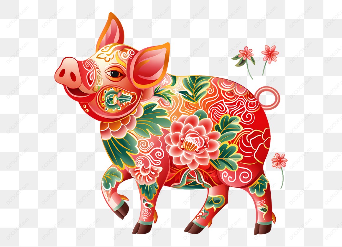 16188_彩色花纹的猪插图.jpg