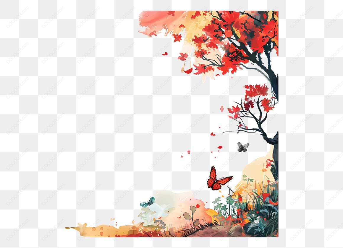 16430_秋季树木与蝴蝶.jpg