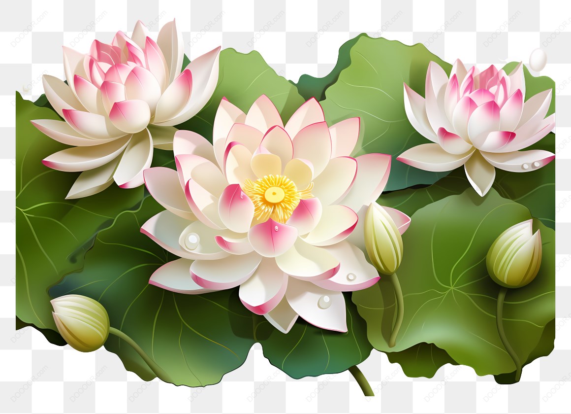 16525_荷花和荷叶插图.jpg