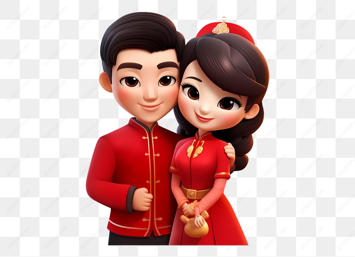 16580_卡通情侣穿红色服装.jpg