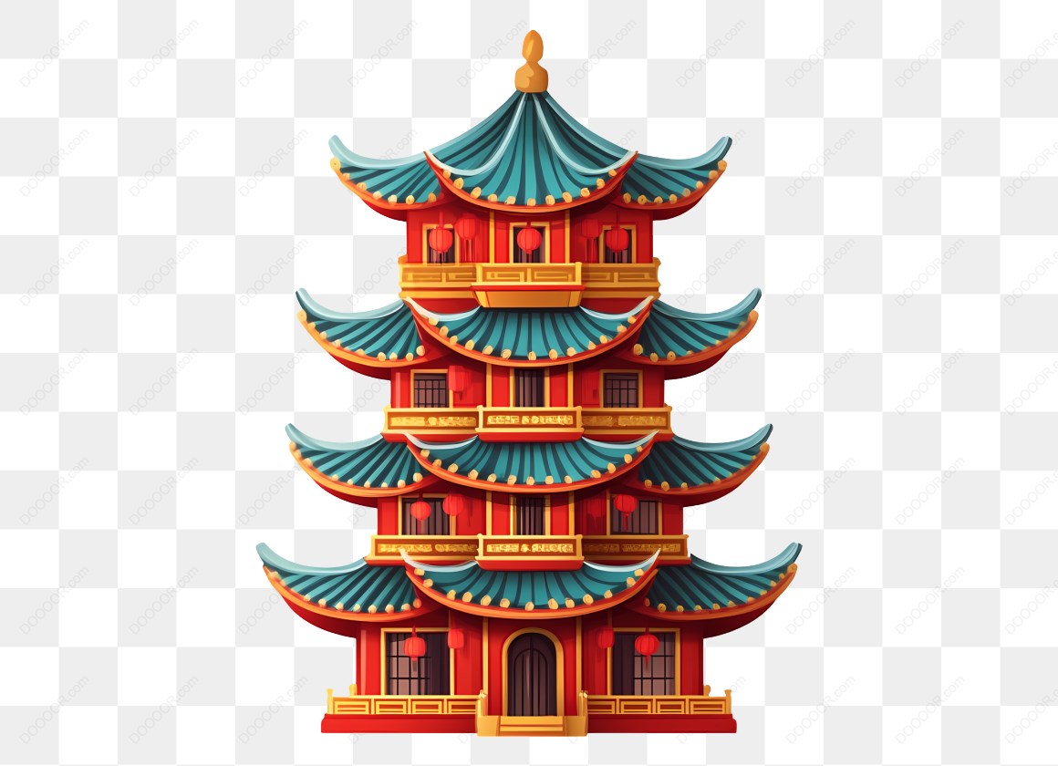 16674_中国传统塔楼插图.jpg