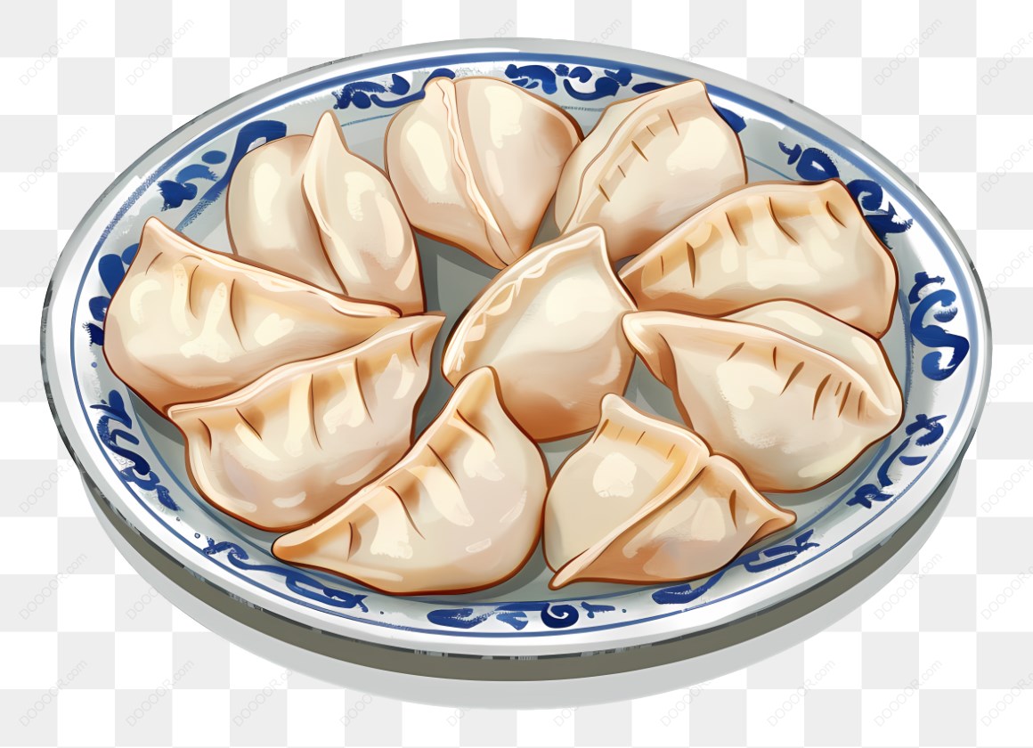 16751_盘子里的饺子插图.jpg