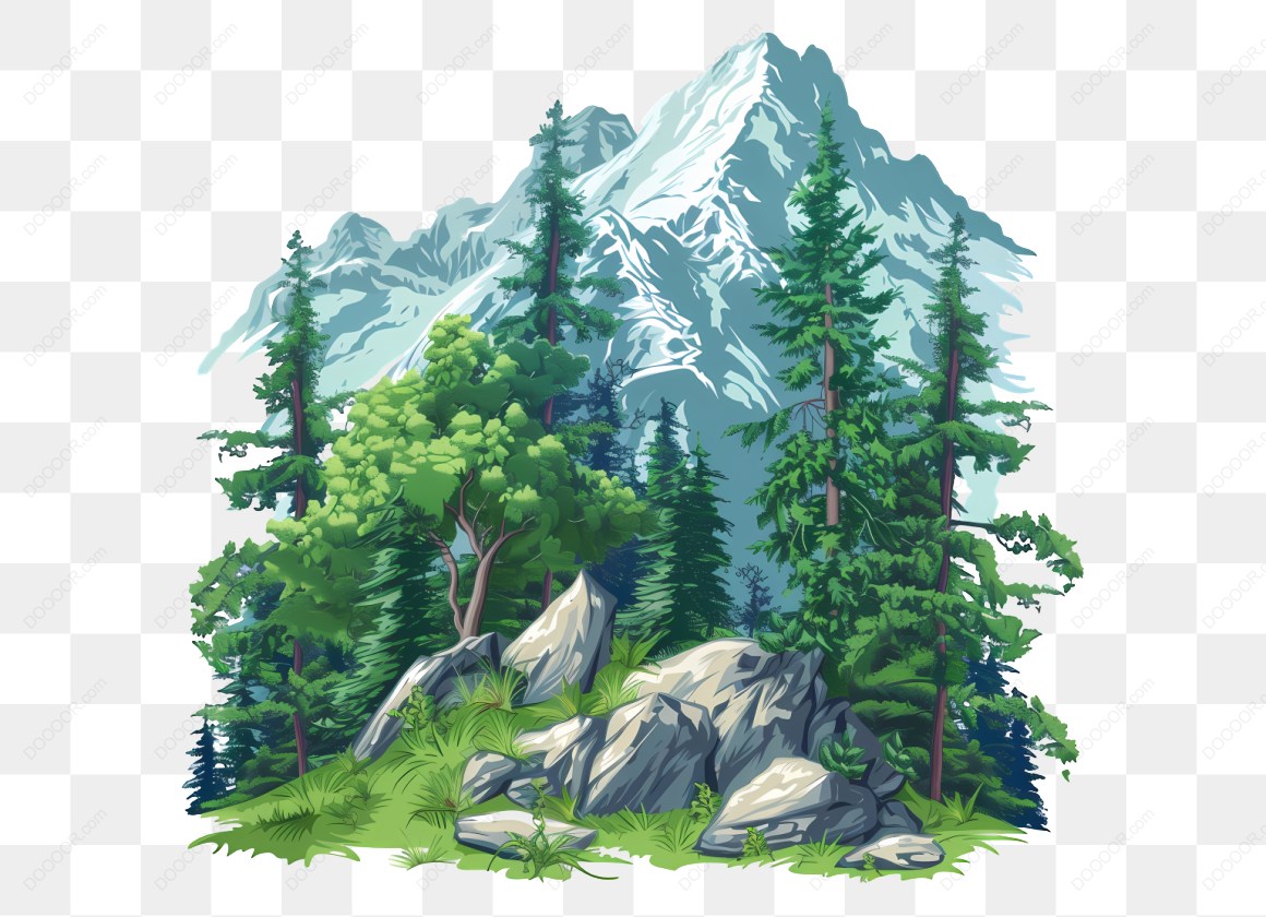 16909_雪山和森林插图-1.jpg