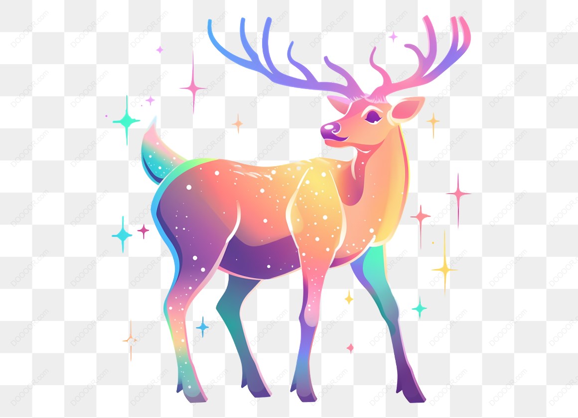 16916_彩色梦幻的鹿和星星.jpg