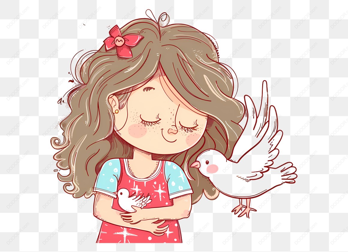 17022_女孩与两只鸟.jpg