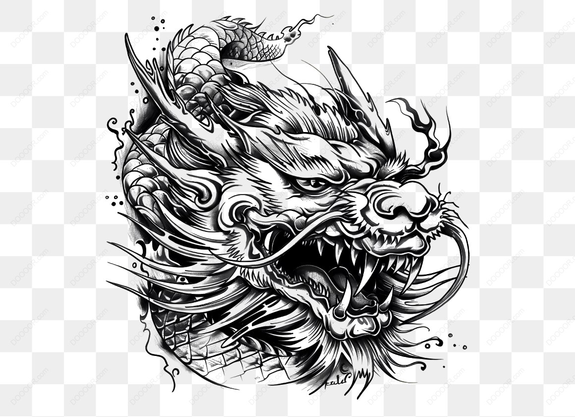 17152_黑色龙的插图.jpg