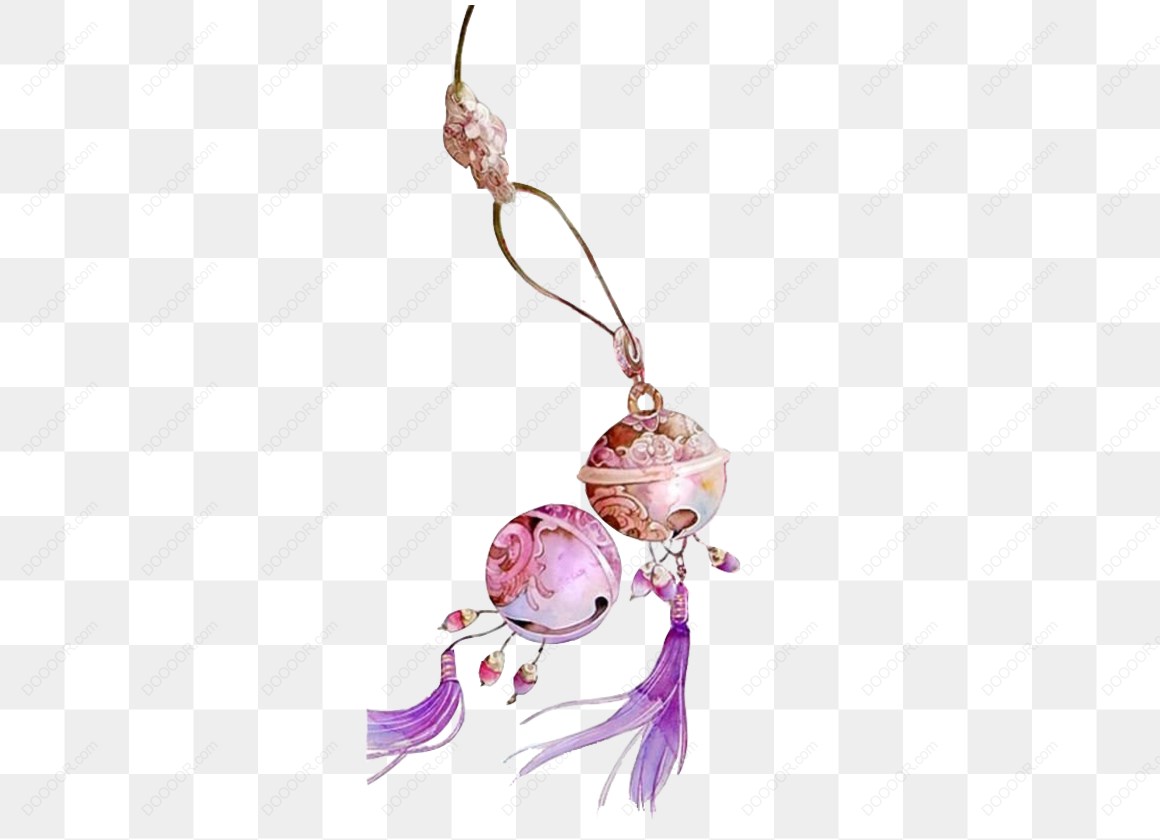 17297_紫色花纹装饰品.jpg