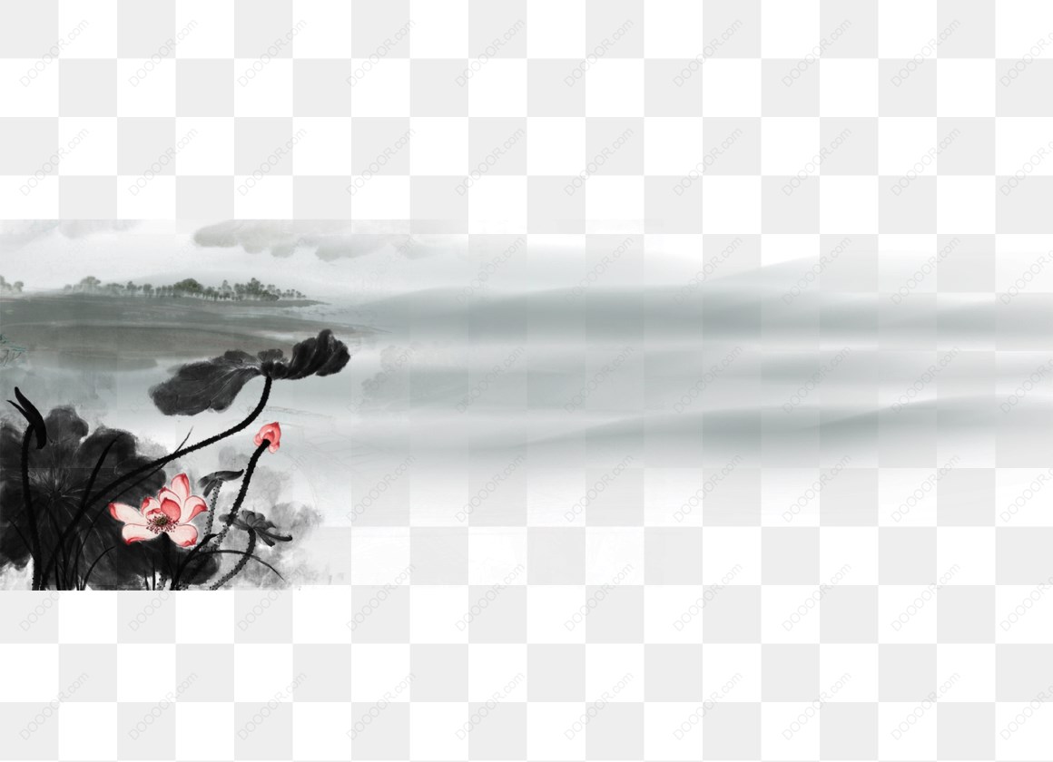 10032_荷花与山水画.jpg