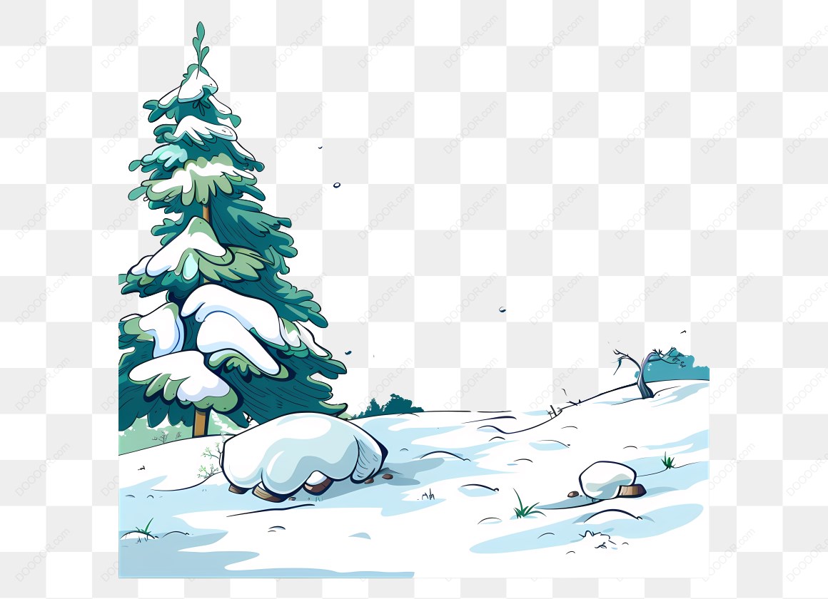 10145_雪地上的树和石头.jpg