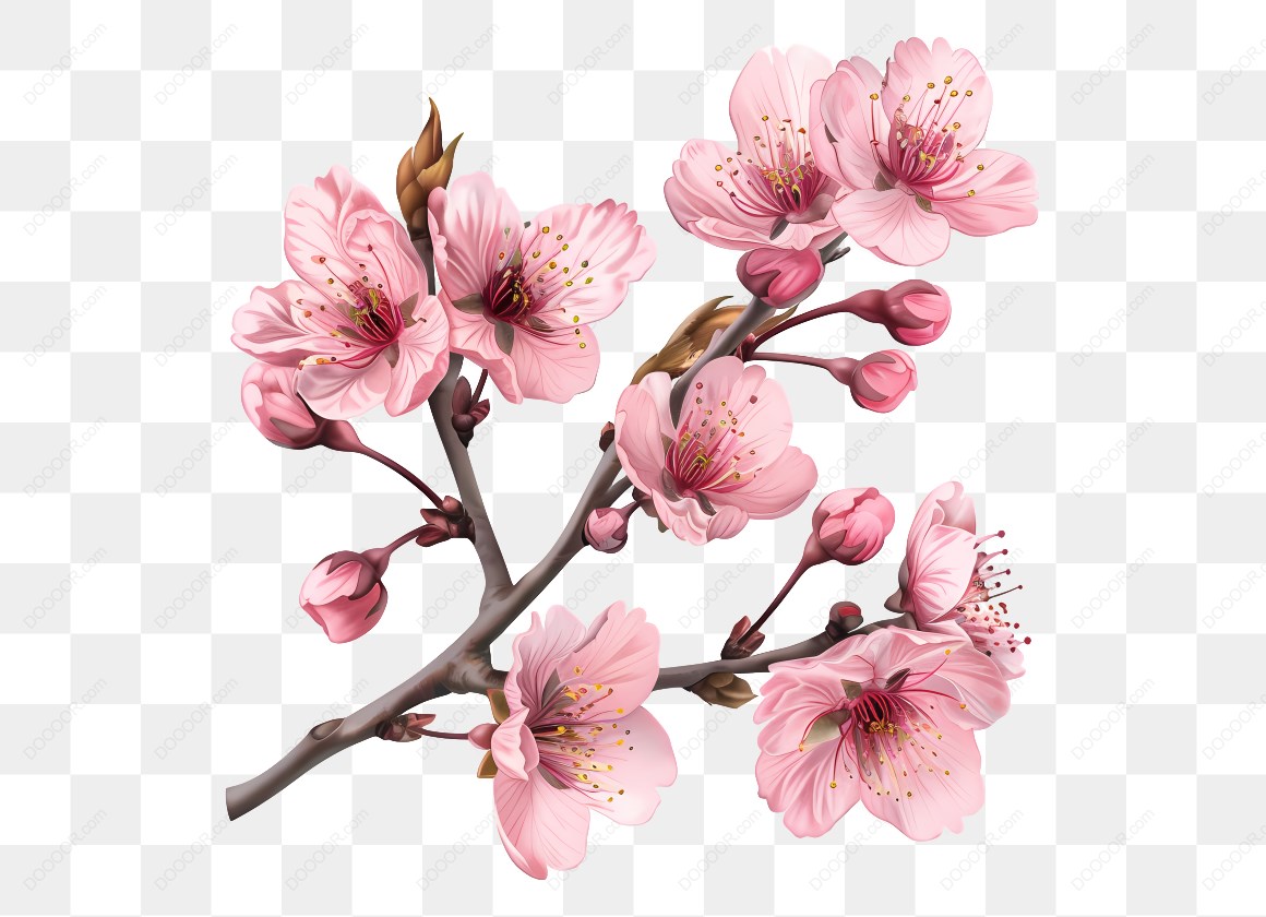 10407_粉色樱花枝条插图-1.jpg