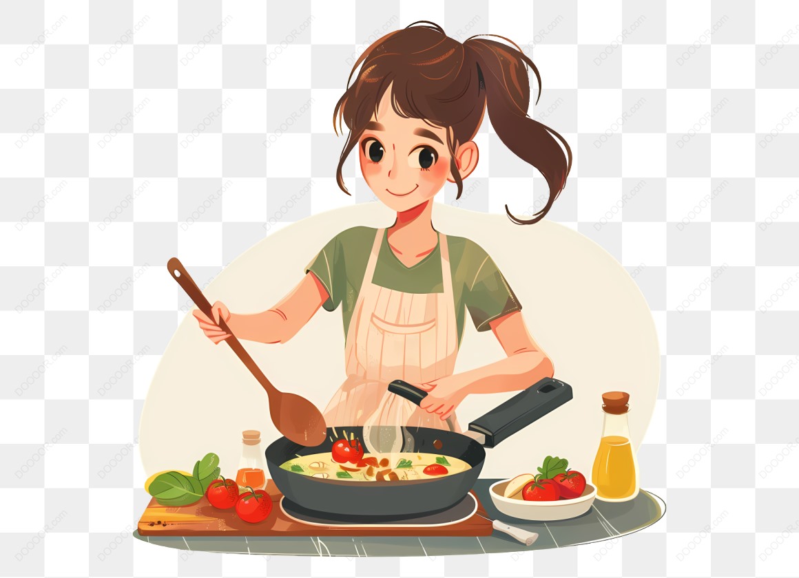 10978_女孩在厨房做饭.jpg