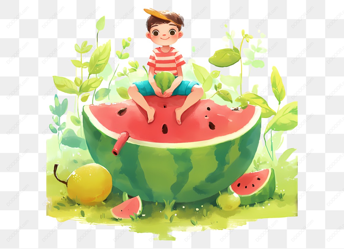 11505_男孩坐在西瓜上.jpg