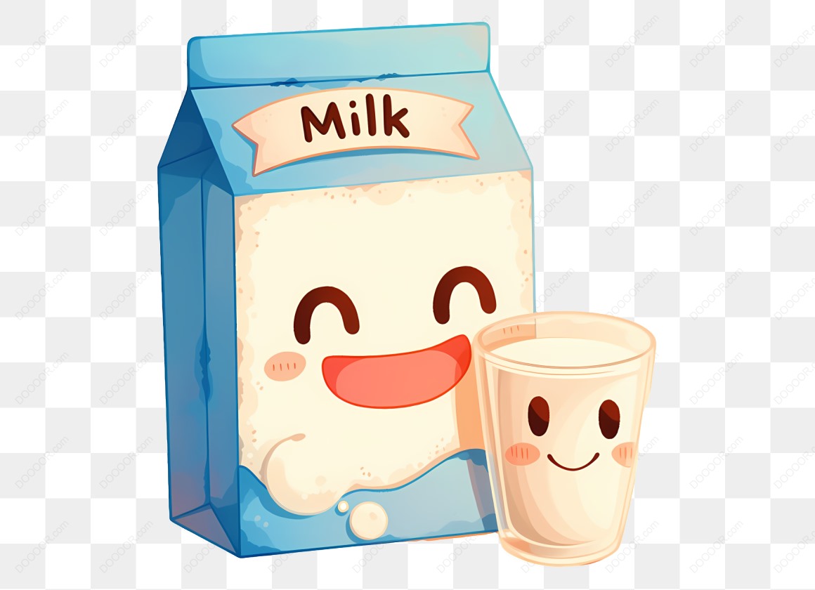 11522_卡通牛奶盒和杯子.jpg