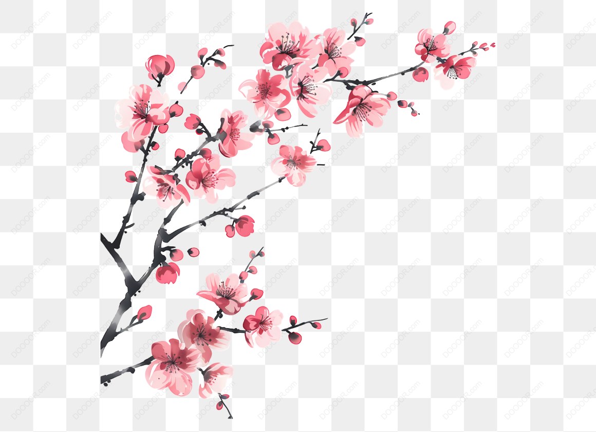 12326_粉色梅花枝插图.jpg