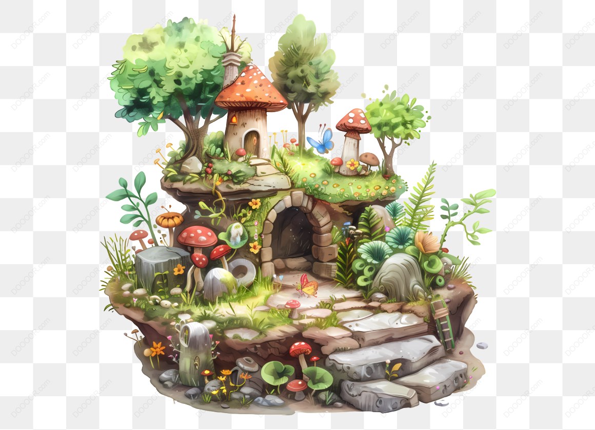 12651_童话风格的蘑菇小屋.jpg