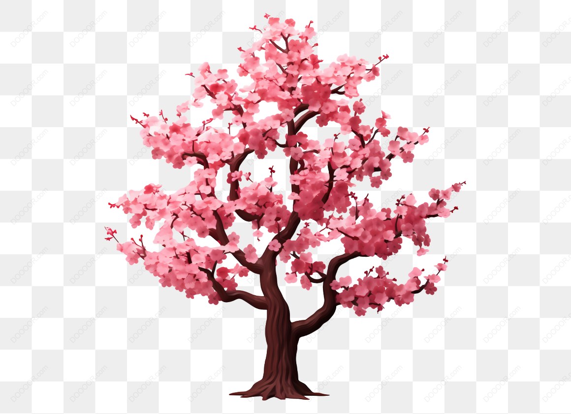 12687_粉色梅花樱花树插图_3.jpg