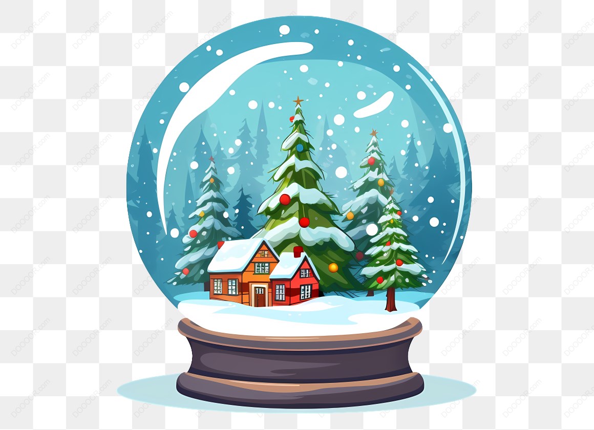 13113_雪景玻璃球插图.jpg