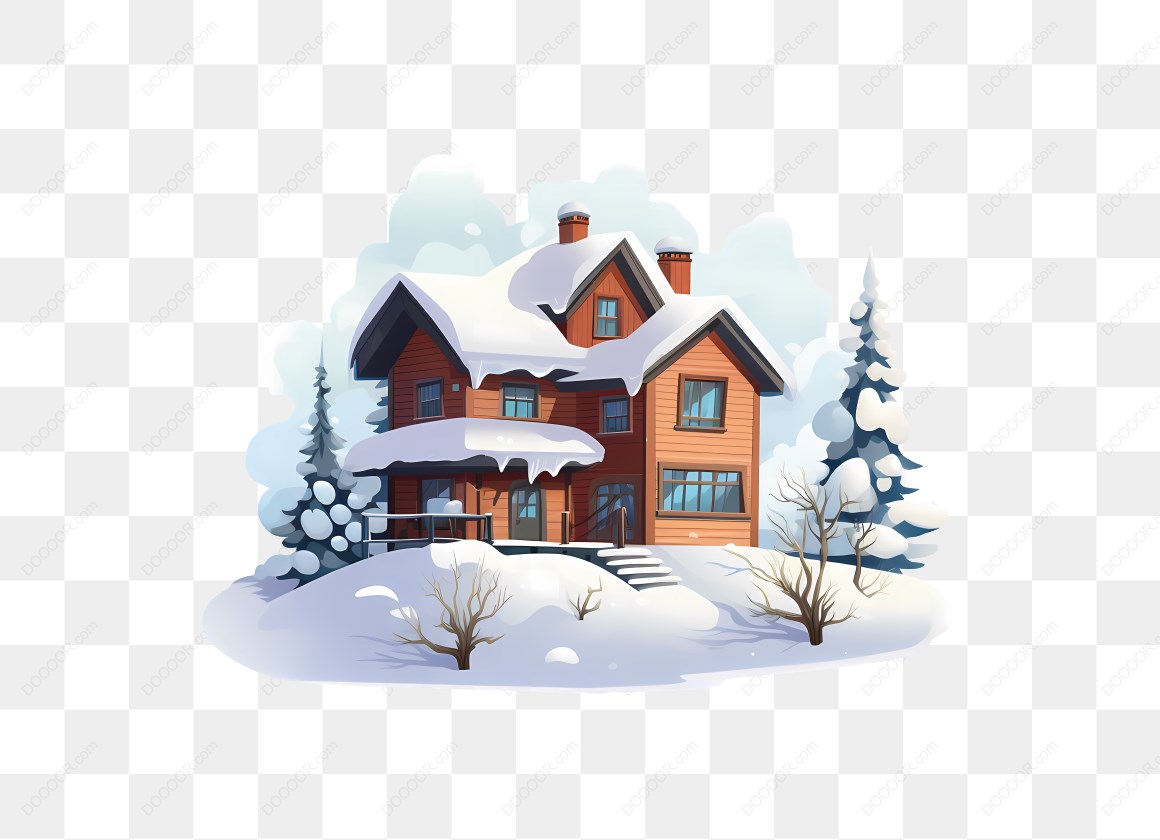13203_积雪覆盖的木屋和树.jpg