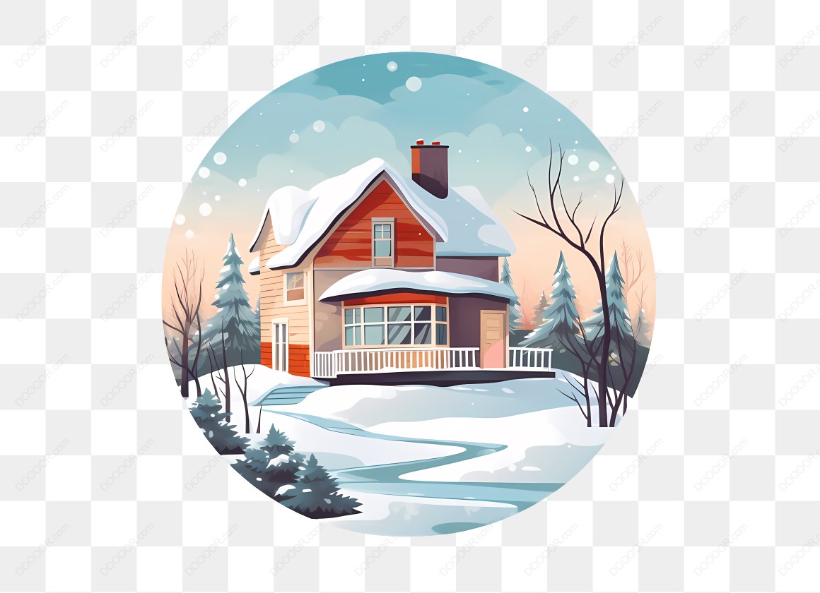 13232_冬季雪景中的房屋_10.jpg