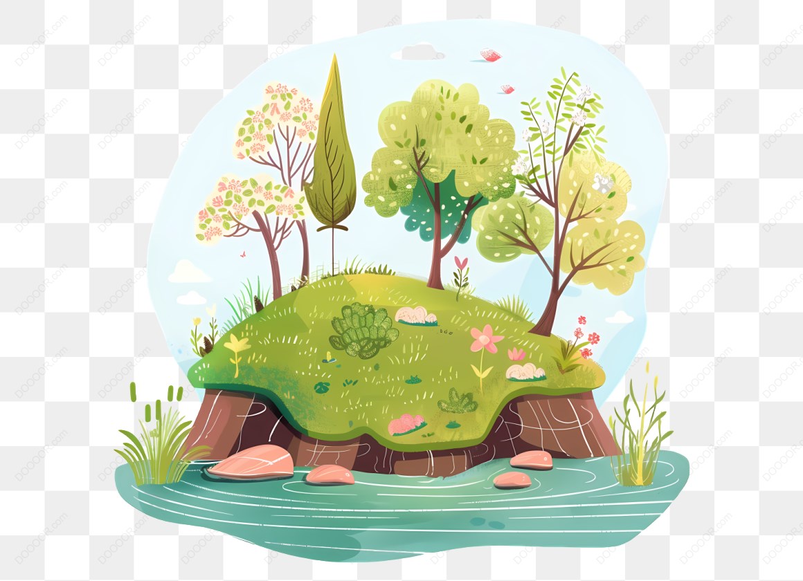 13365_小岛上的树木和草地.jpg