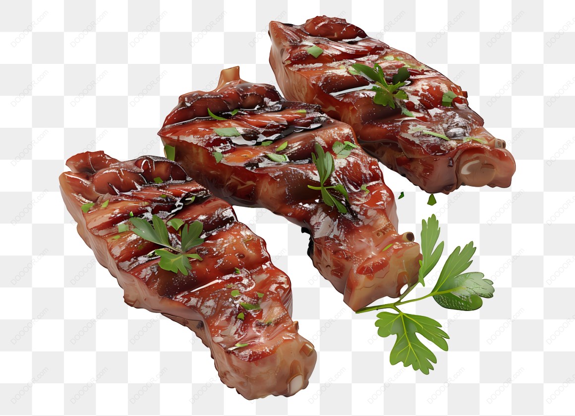 13368_三块烤肉配香菜.jpg