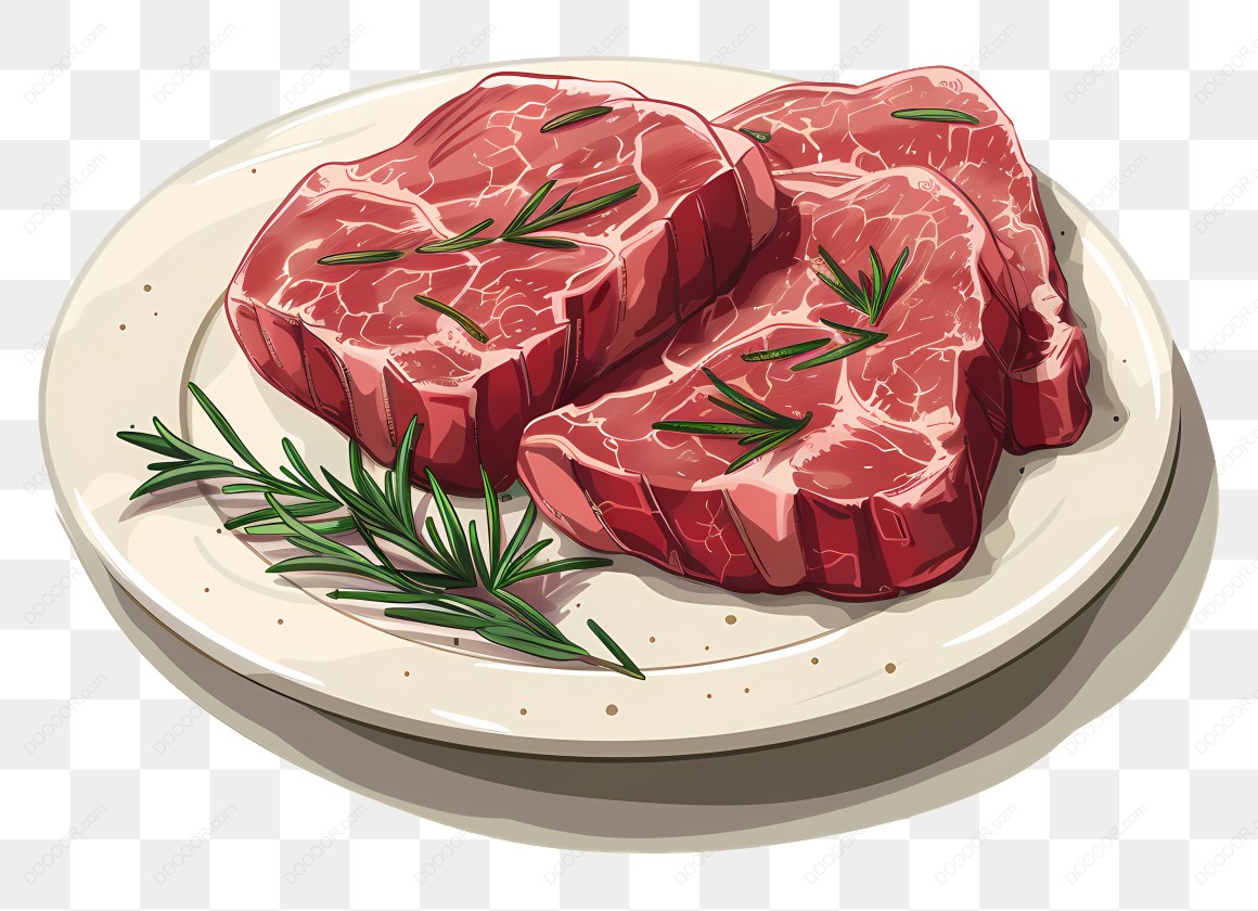 13549_盘中生牛排和香草.jpg
