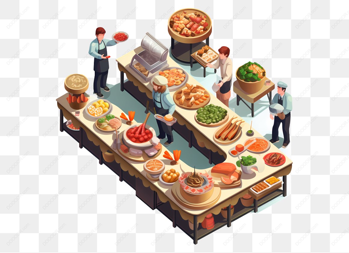 13733_自助餐厅内的食物展示.jpg