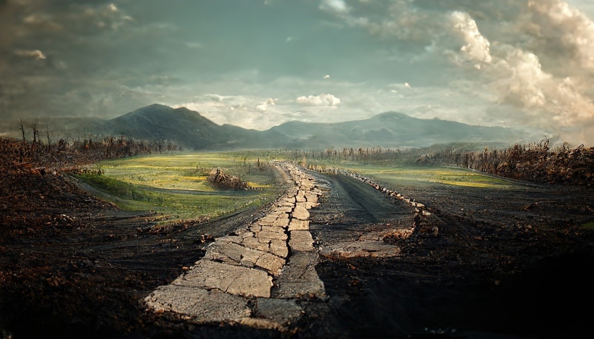 01726_破旧的道路地平线上有洞和裂缝绿色的田野和.jpg