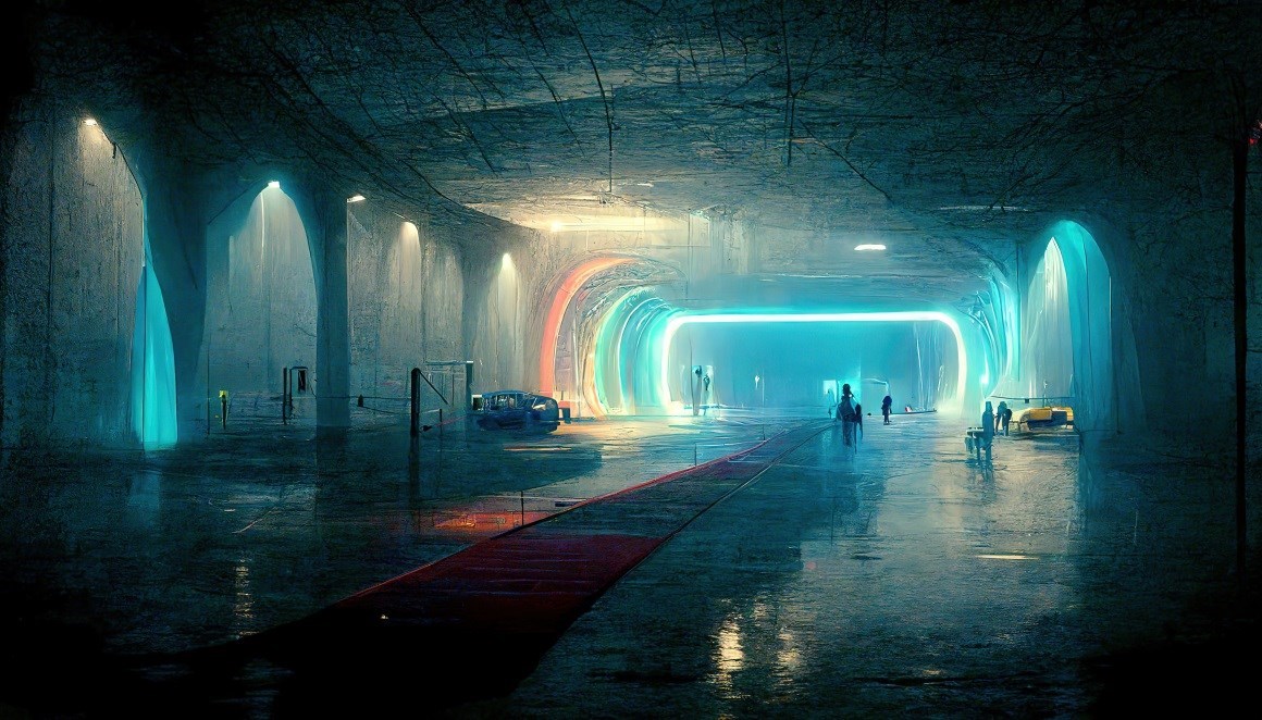 01731_带霓虹灯的半暗大厅中的红色道路和车辆.jpg