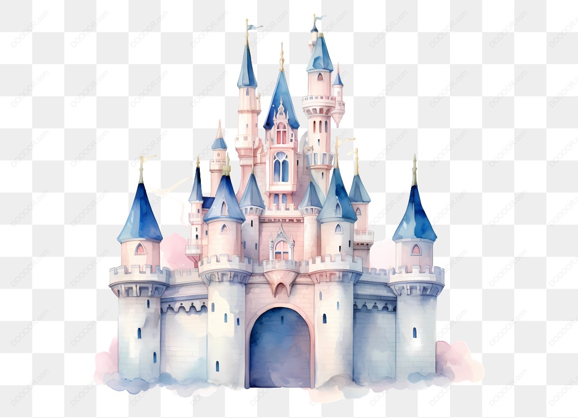 14130_童话风格的城堡插图.jpg