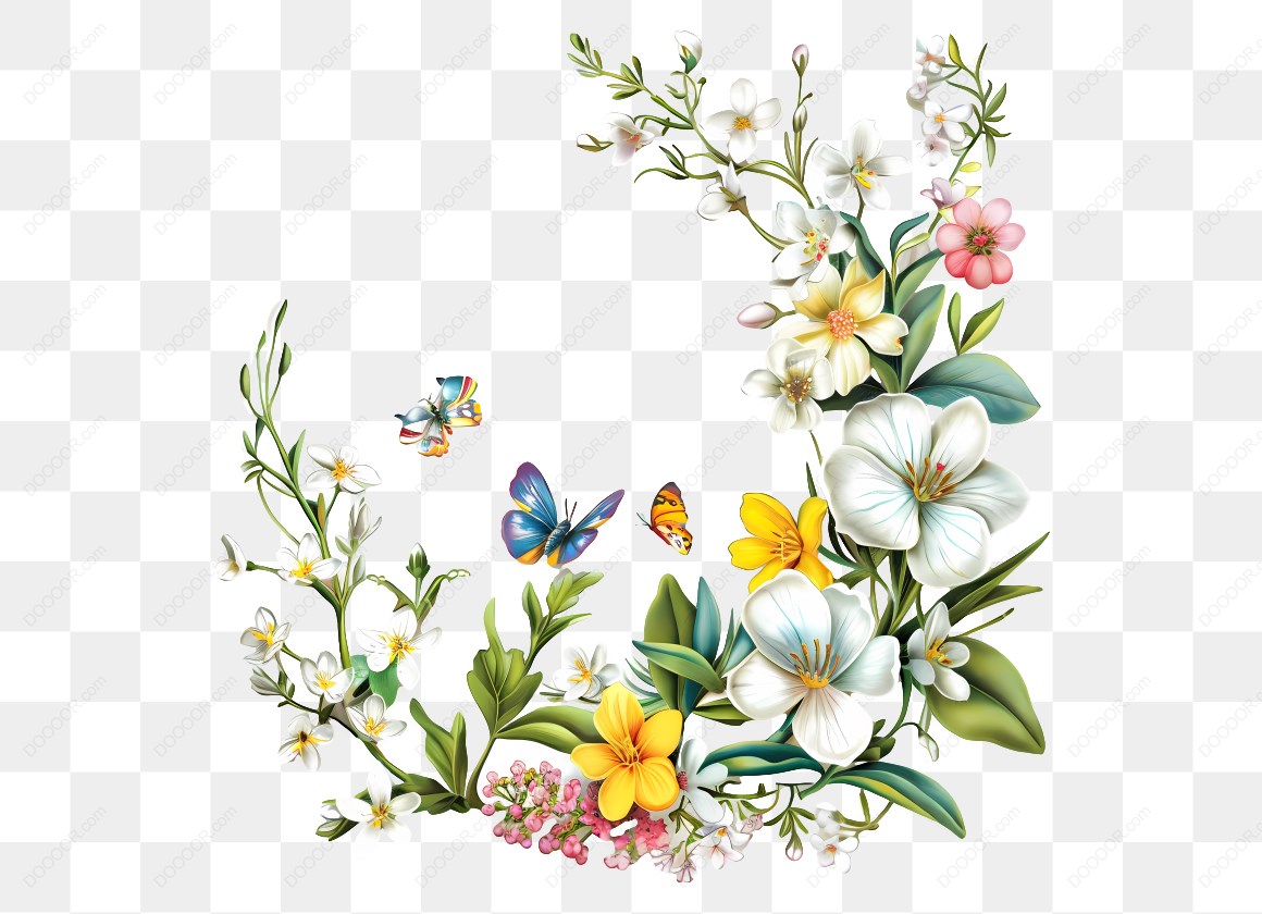 14233_花卉和蝴蝶插图.jpg