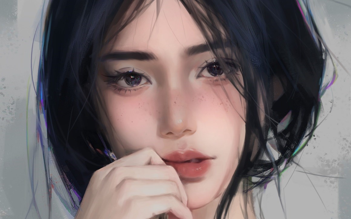 02243_黑发黑眼睛美女短发脸眼睛.jpg