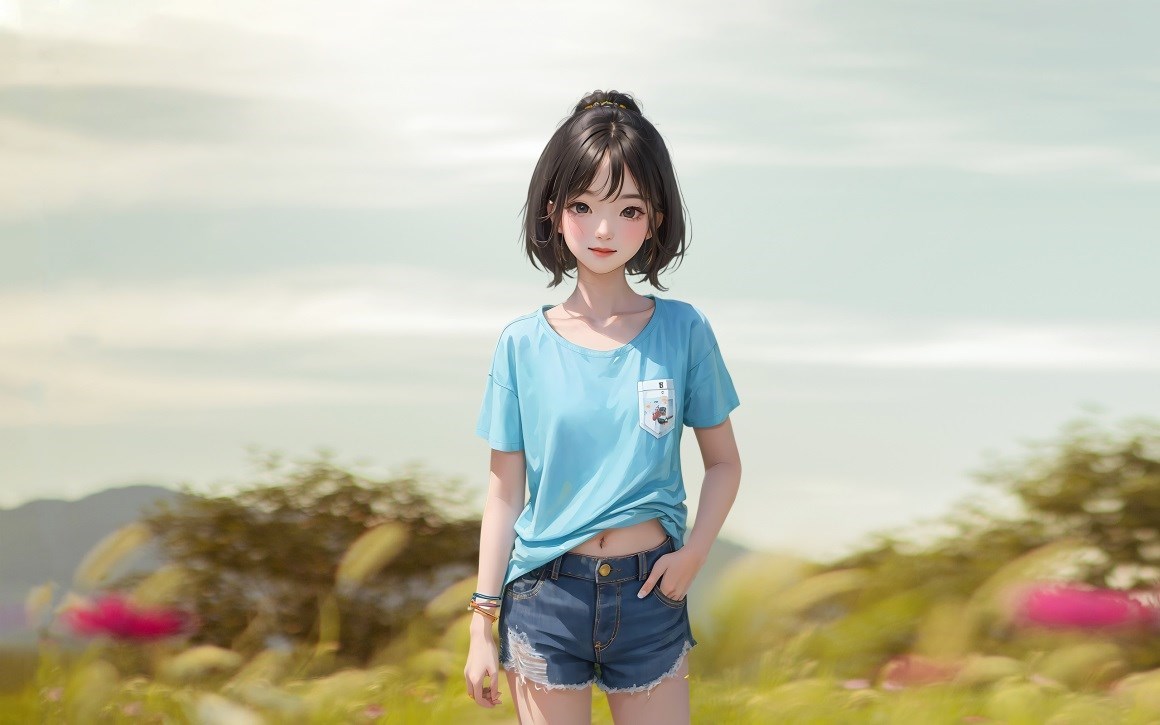 02524_美女短发微笑短短裤按钮.jpg